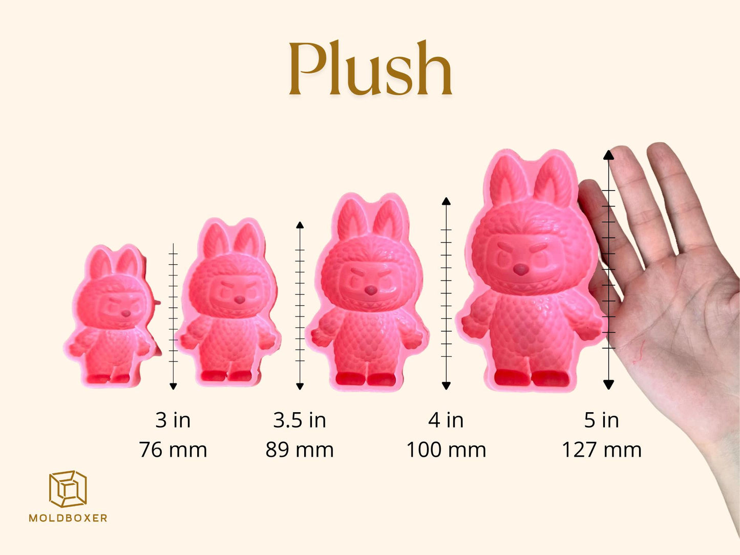 Labubu Silicone - Plush Style