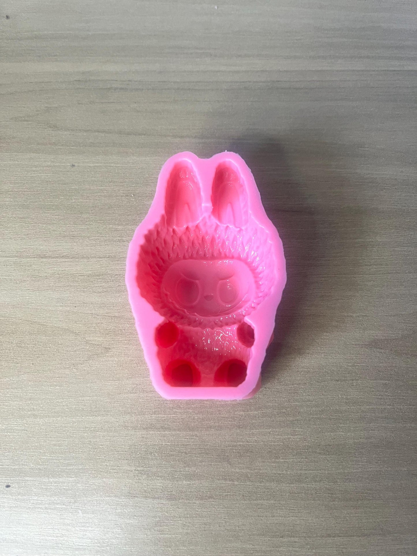 Labubu Silicone Mold - Flat Back - Food Grade