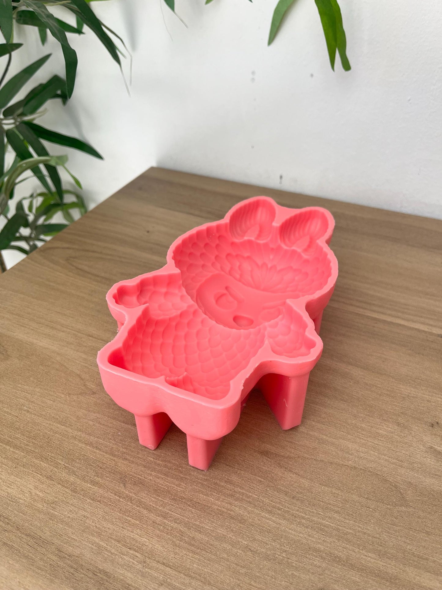 XL Labubu Plush Silicone Mold - Food Grade & Easy to Demold