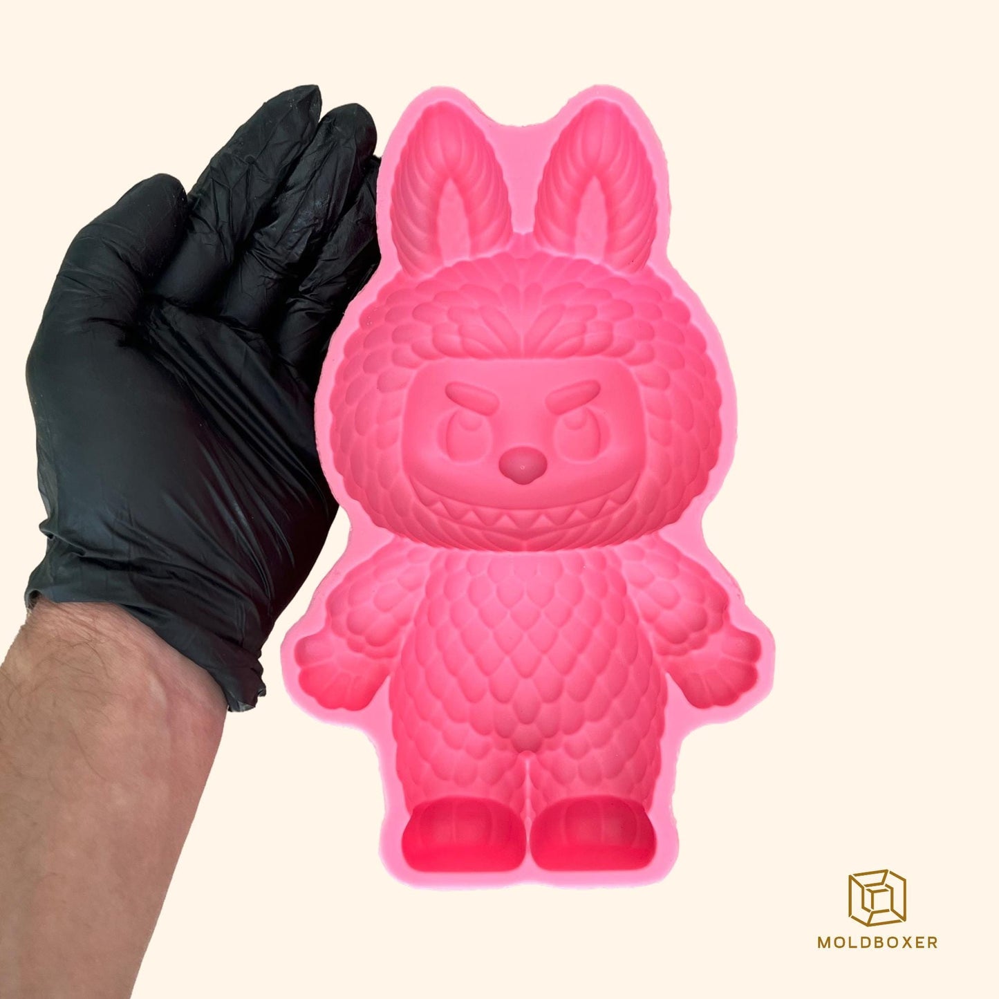 XL Labubu Plush Silicone Mold - Food Grade & Easy to Demold