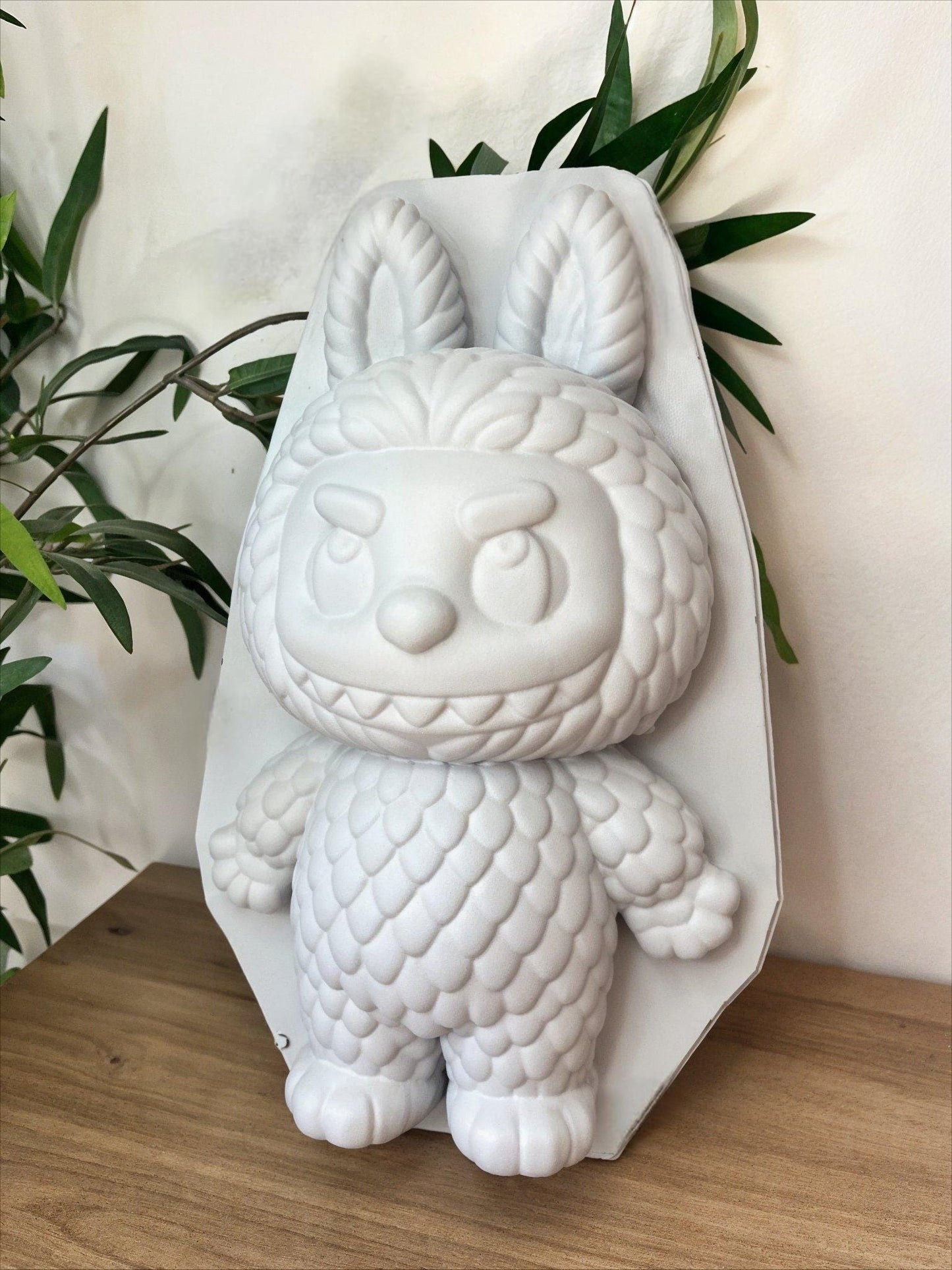 XXL Labubu Plush Cake Silicone Mold - Food Grade & Easy to Demold