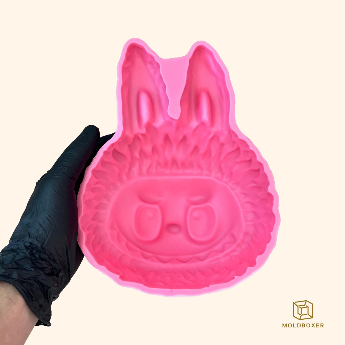 XL Labubu Head Cake Silicone Mold - Food Grade & Easy to Demold